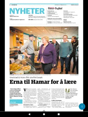 Hamar Dagblad eAvis android App screenshot 3