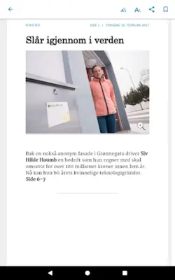 Hamar Dagblad eAvis android App screenshot 7